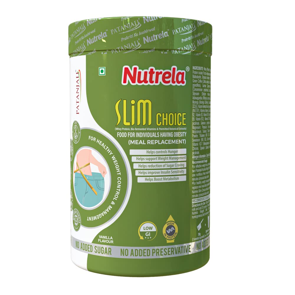 Nutrela Slim Choice Meal Replacement Shake - 500 gms