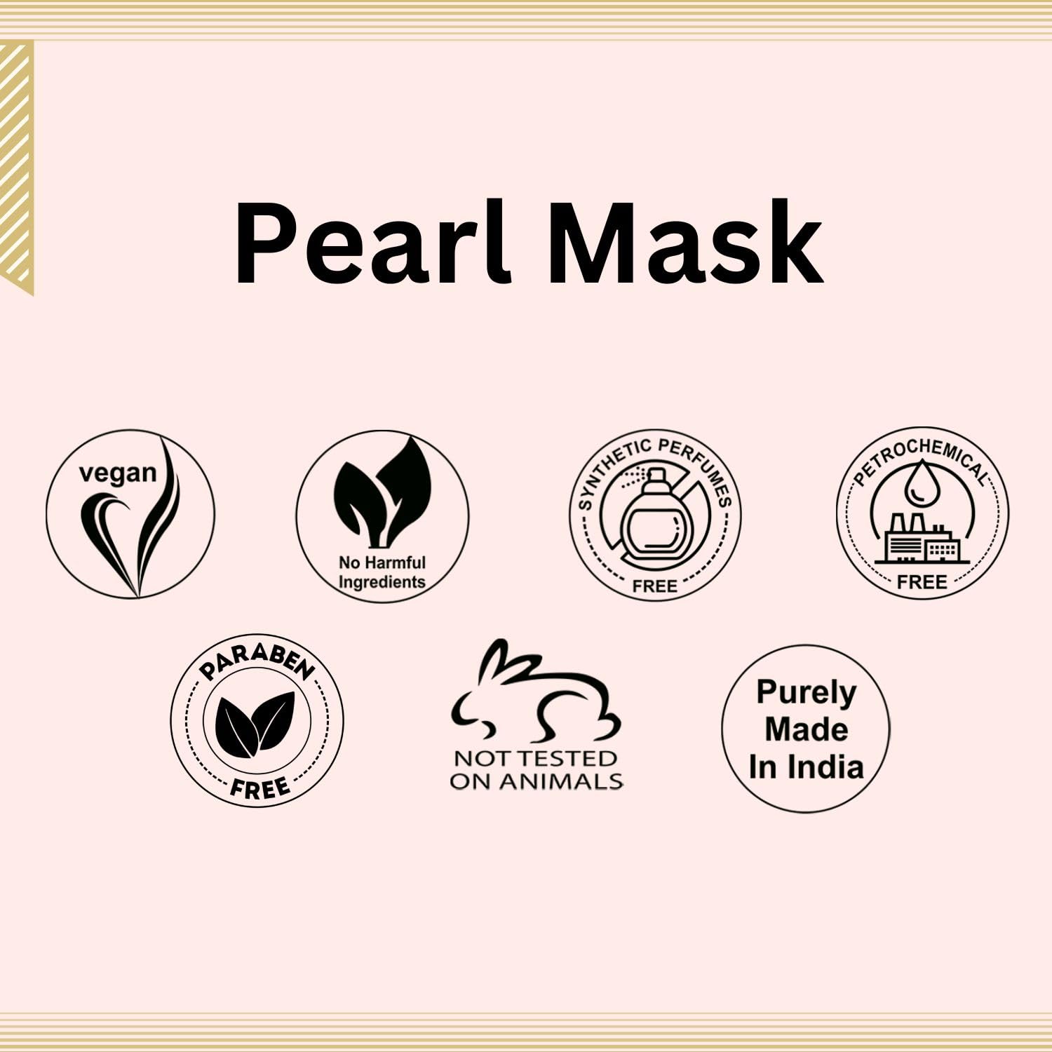 Aroma Treasures Pearl Mask for all skin types - 50gm