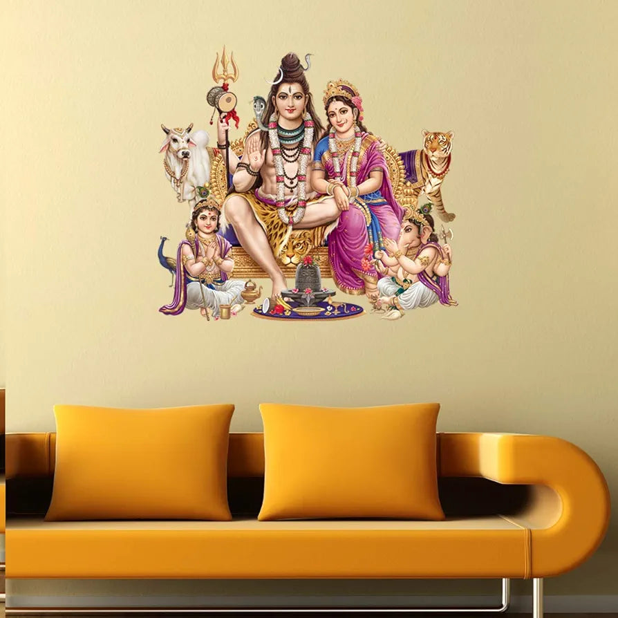 Rangoli White Glossy Vinyl Wall Sticker Premium Self-Adhesive Waterproof Parent-13 Design-24