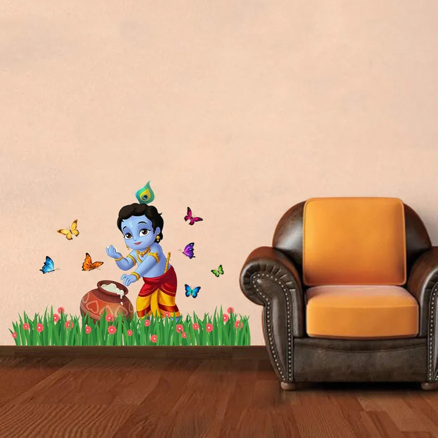 Rangoli Large Modern Art Wall Sticker Multicolour Vinyl Wall Sticker 50 or 70 cm