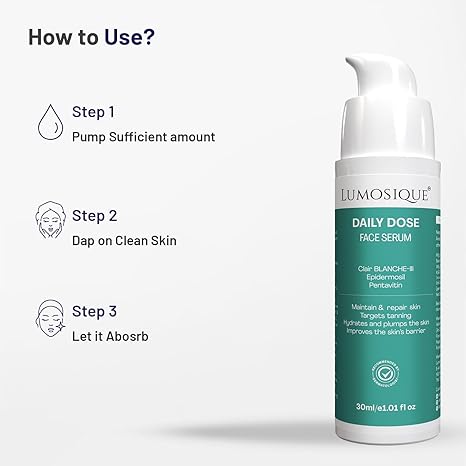 Lumosique Daily Dose Face Serum for Maintain & Repair Skin - 30 ml