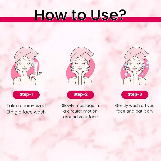 Ethiglo Skin Whitening Face Wash - 200 ml