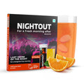 Fast&Up NightOut | 4 Effervescent tabs | Instant Hangover Relief | Helps detoxify liver | Rapid hydration & energy | Helps prevent Hangover | Zero sugar | Orange Flavour