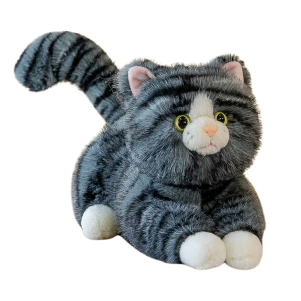 Tickles Cute Sitting Cat Soft Stuffed Plush Animal Toy for Kids