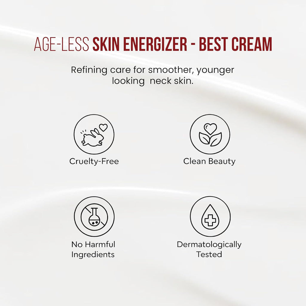 Mitchell USA Skin Energizer Peptide Moisturizer Cream for Cell Renewal & Repair, Hydrating & Moisturizing Dry Skin & Reduces Wrinkles Lotus Seed Extracts, Pumpkin Seed Extracts, Pine Bark Extracts & Apple Extract for Unisex All Skin Type, 30ml
