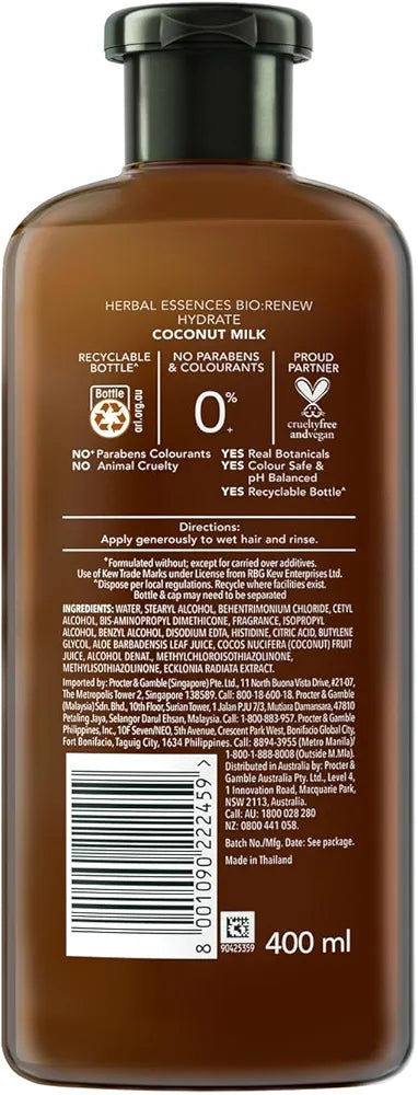 Herbal Essences Coconut Milk Conditioner
