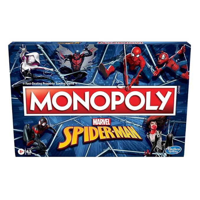 Hasbro Gaming Monopoly Marvel Spider-Man Edition Board Game