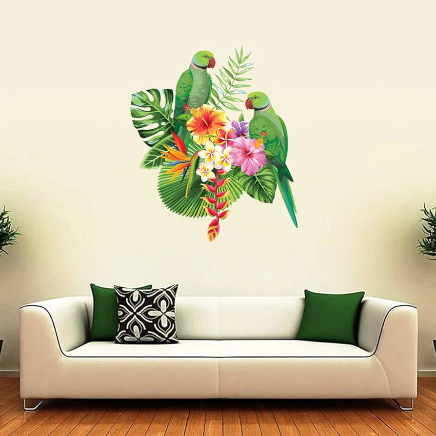 Rangoli Vinyl Wall Sticker Self-Adhesive Wall Decor Design-17