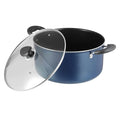 Vinod Zest Aluminium Non Stick Saucepot With Glass Lid - 2.2 Litres | 18 Cm | 3 Mm Extra Thick | 3 Layer Coating