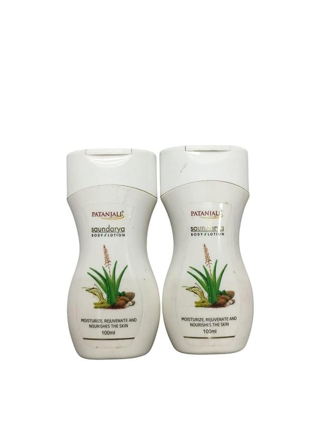 Patanjali Saundarya Body Lotion - 200 ml (Pack of 2)