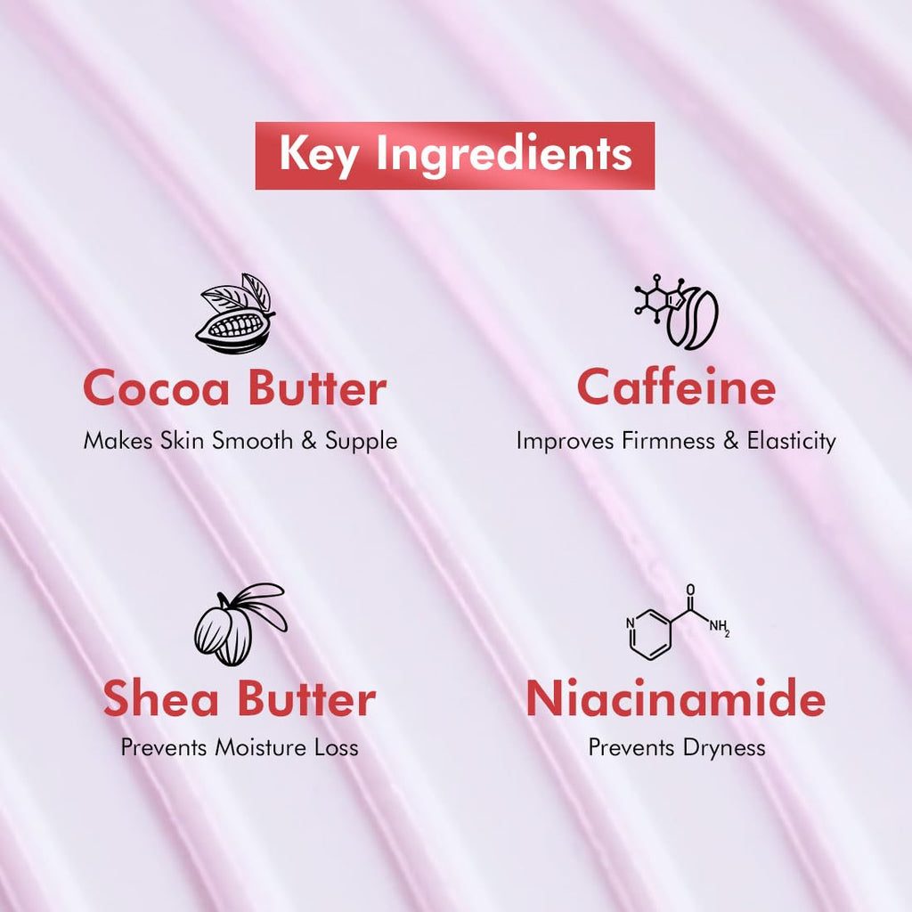 mCaffeine Sweet Escape Perfume Body Lotion 300ml| Niacinamide, Cocoa & Shea Butter | Deep Moisturization for Women & Men | Lightweight, Non-Sticky & Daily Use | Fruity-Floral Fragrance | Summer Body Cream For Dry Skin