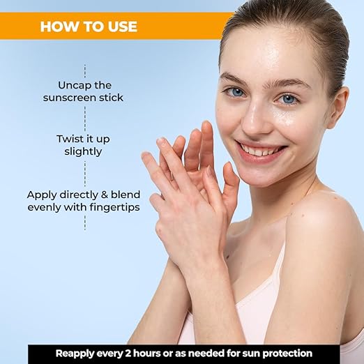 Trust Your Choice Skin Repair Invisible Sunscreen Stick With Spf 50++++ For Oily Dry - 20 gms
