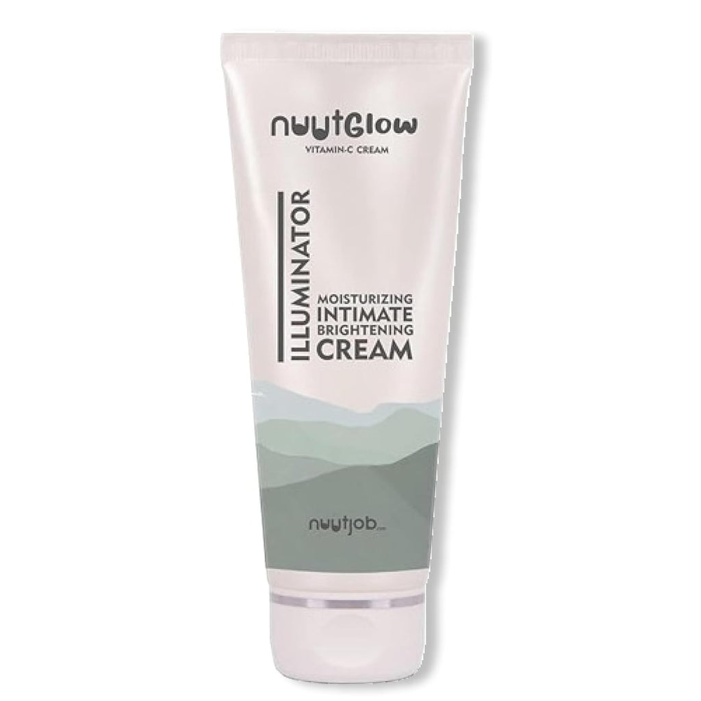 Nuutglow Intimate Brightening Cream with Vitamin C (100ml) | Reduces Dark Patches | For Private Areas, Underarms, Thighs & Knees | Unisex | Softens Skin