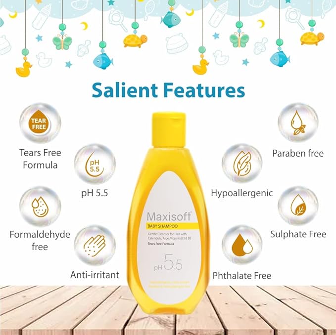 Maxisoft Baby Shampoo - 100 Ml