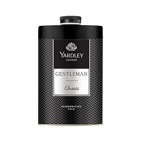Yardley London Gentleman Classic Deodorizing Talc - 250 gms