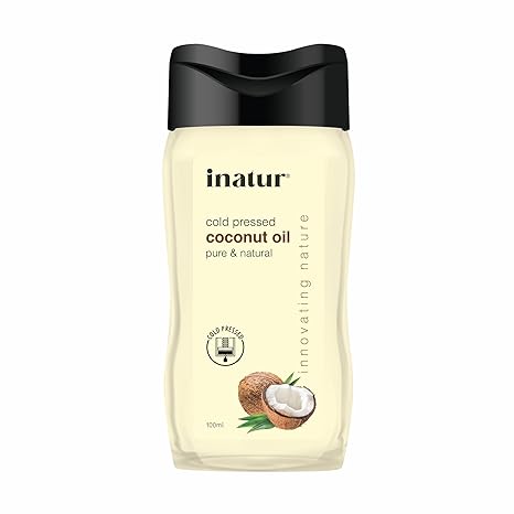 Inatur Coconut Oil Cold Pressed & Organic - 100 ml