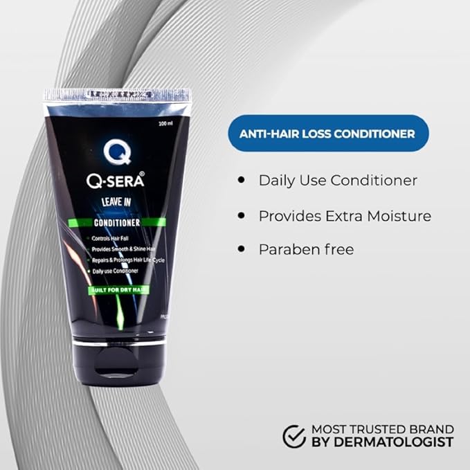 Qsera Leave In Conditioner For Dry & Frizzy Hair - 100 ml