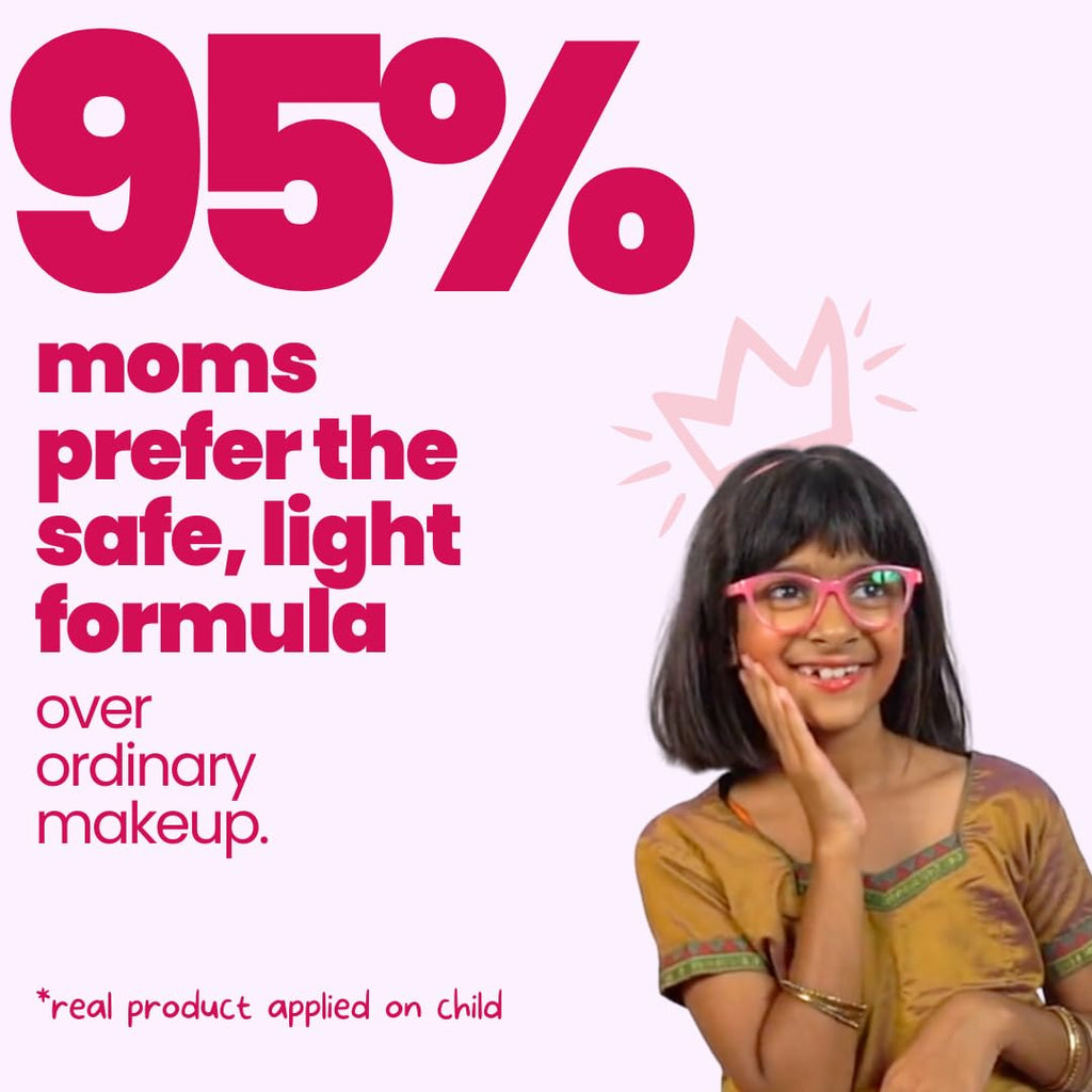 Tuco® Kids Lip Balm Tint | Lip, Cheek & Eyeshadow | Ages 3-15 Years | Made with 100% Natural Oils & Waxes | Free from Mineral Oils, Synthetic Fragrance and Parabens