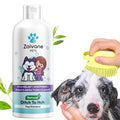 Zoivane Dog Shampoo 500 Ml With Dog Brush | Ditch to Itch & Dog Anti Dandruff Shampoo | Set of 2