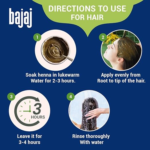 Bajaj Pure Henna - 500 gms