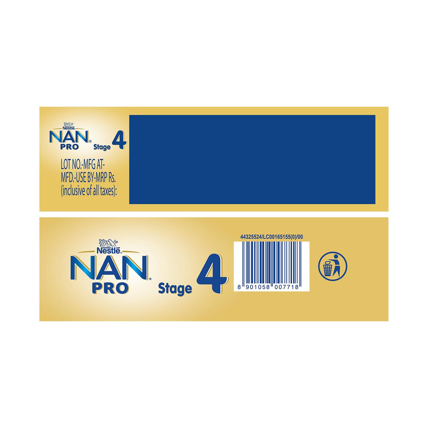 NestlÃ© NAN PRO 4 Follow-Up Formula Powder After 18 months, Up to 24 months, Stage 4, 400g Pouch in Box