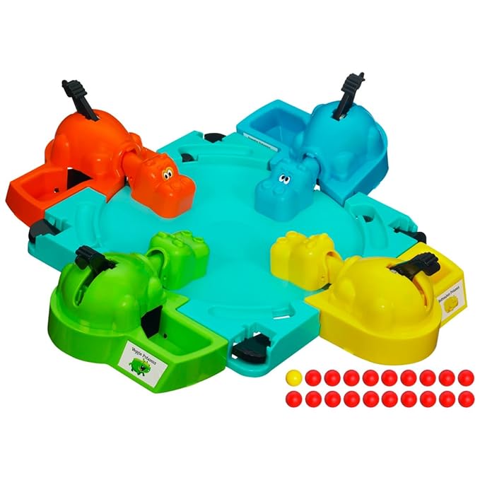 Hasbro Gaming Hungry Hungry Hippos Game Fun Board