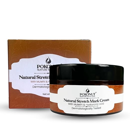 Pokonut Ayurvedic Stretch Mark Cream - 50 gms