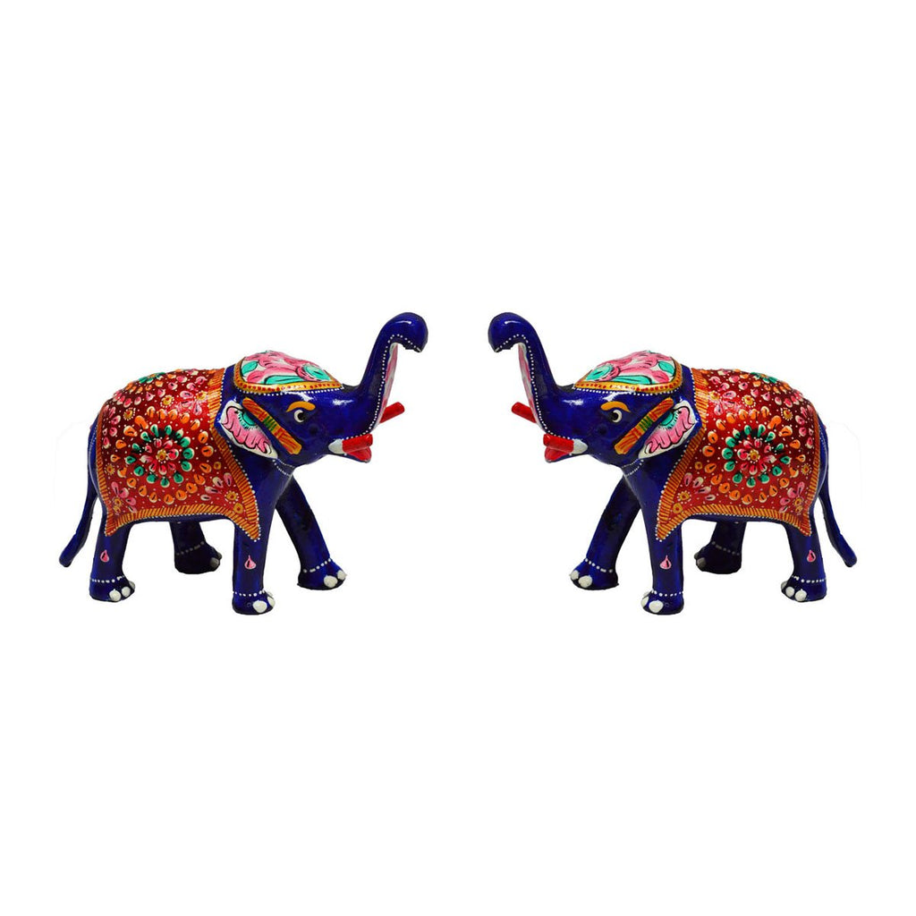 Ecraftindia Combo of Meenakari Delightful Elephant
