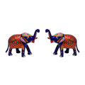 Ecraftindia Combo of Meenakari Delightful Elephant