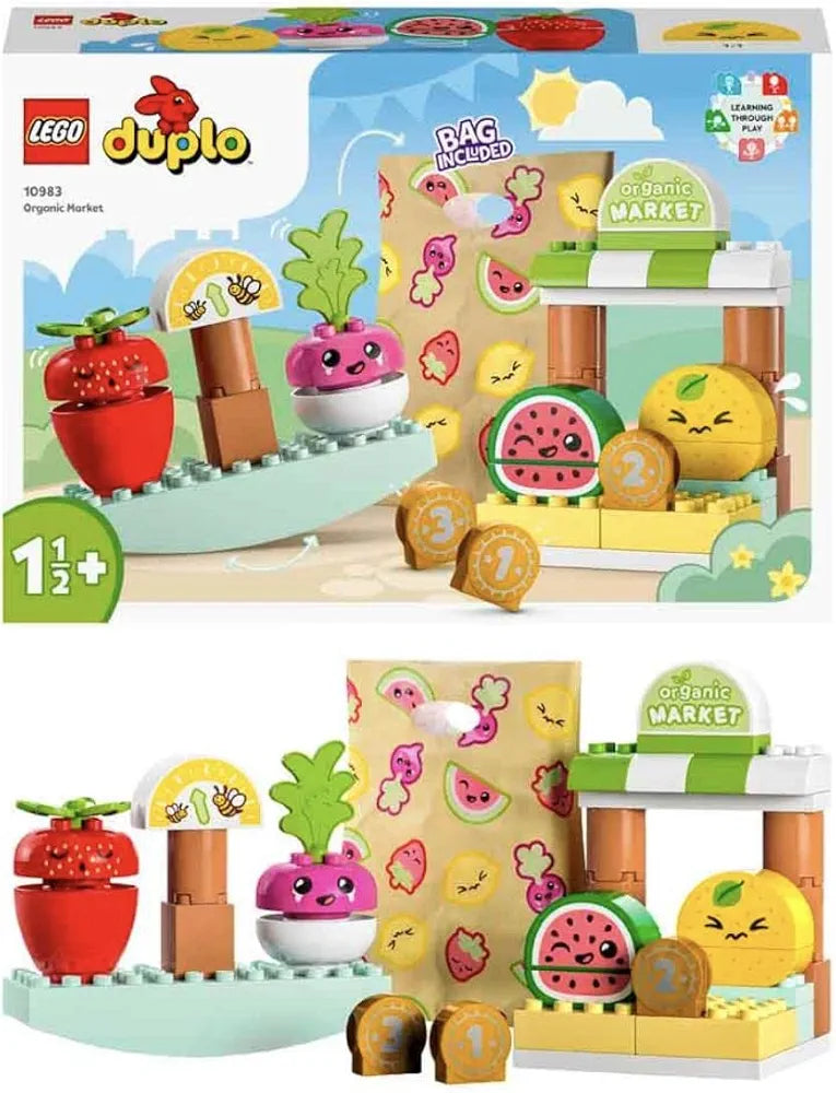 Lego Duplo My First Organic Market 10983 Building Toy Set ,Multi