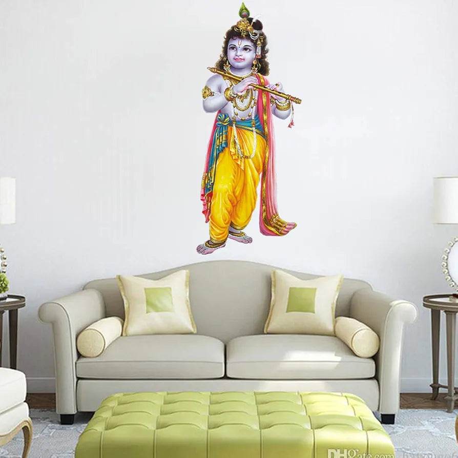 Rangoli White Glossy Vinyl Wall Sticker Premium Self-Adhesive Waterproof Parent-6 Design-22