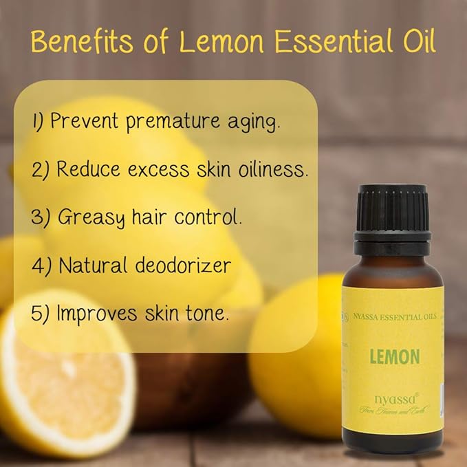 Nyassa Lemon Essential Oil - 20 Ml