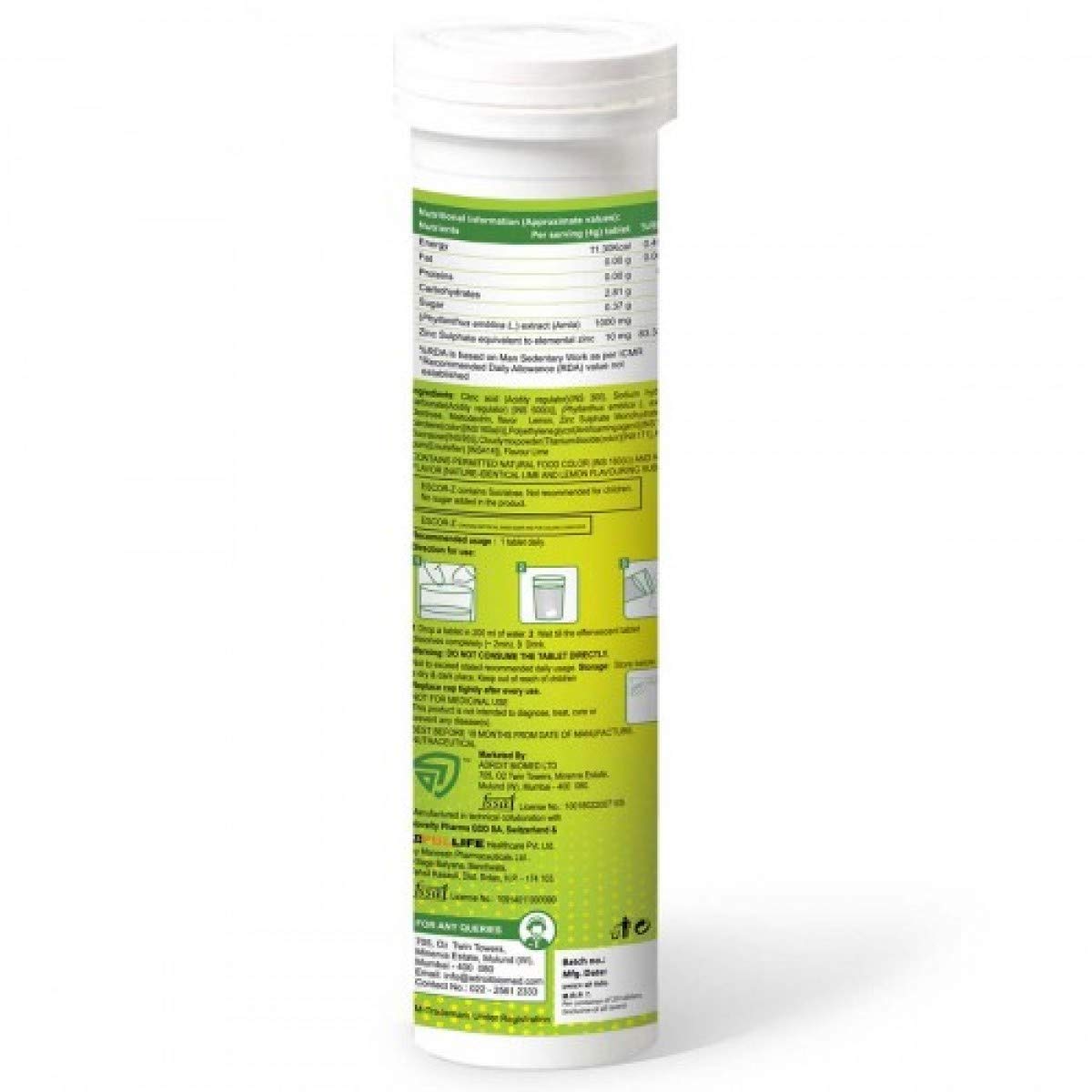 ADROIT Escor-Z Tablet, 20 Tablets
