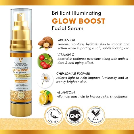 Volamena Brilliant Illuminating Glow Boost Facial Serum - 50 ml