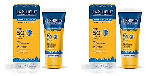 La Shield Pollution Protect Mineral Sunscreen Gel Spf 50
