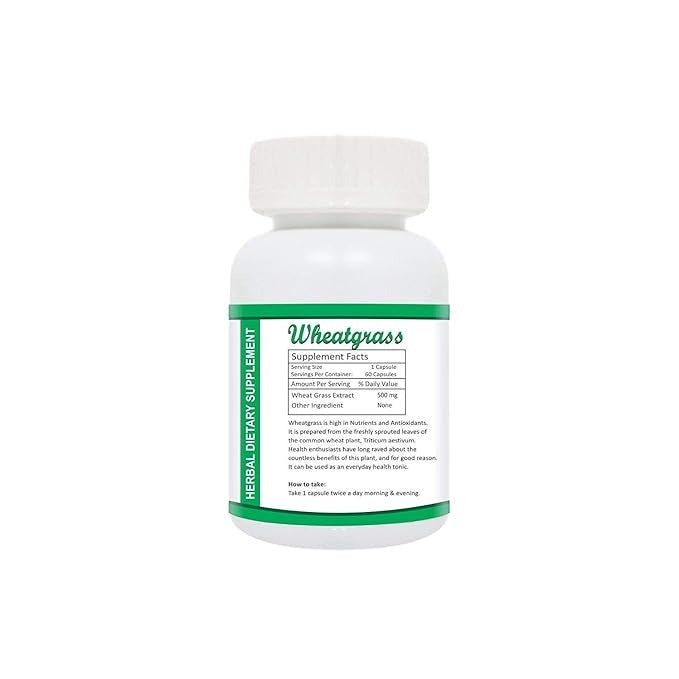 Zindagi Wheatgrass Extract Capsules - 60 Caps