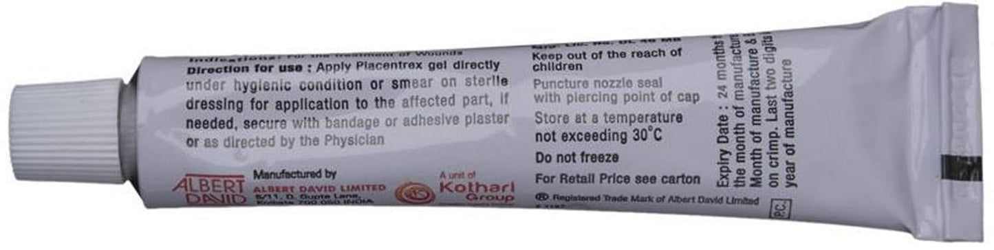 Placentrex Extract Gel 20g Tube – Value Pack of 6 for Everyday Use