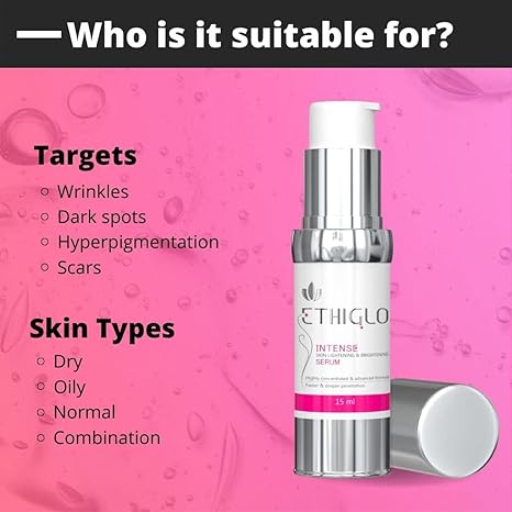 Ethiglo Skin Lightening & Brightening Serum - 30 ml
