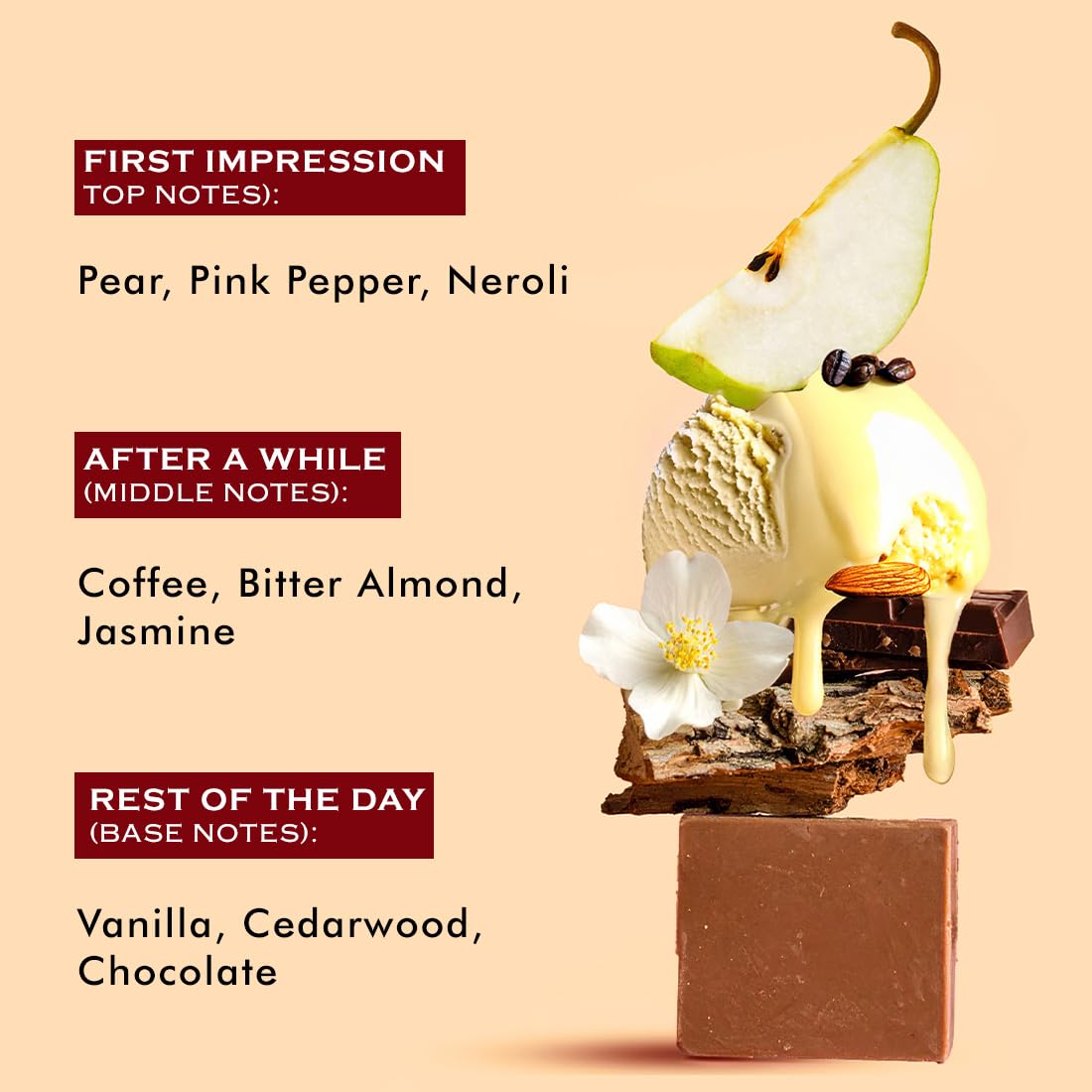 mCaffeine FIEN Midnight in Bombay Coffee & Vanilla Perfume for Men & Women, 100ml | 12 Hrs Long Lasting | Woody Gourmand EDP | Coffee, Vanilla & Chocolate | Premium Fragrance for Every Occasion- 100ml