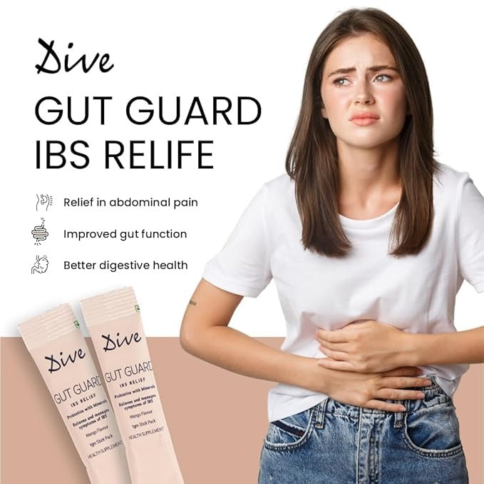 Dive Gut Guard IBS Relief Probiotics - 30 Sticks