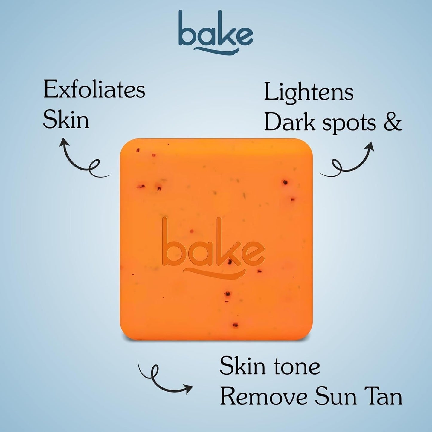 Bake 2% Kojic Acid Scrub Treatment Soap - 100 gms