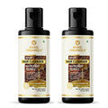Khadi Organique Shikakai Honey Hair Shampoo/Cleanser - Pack of 2 (420 ml)