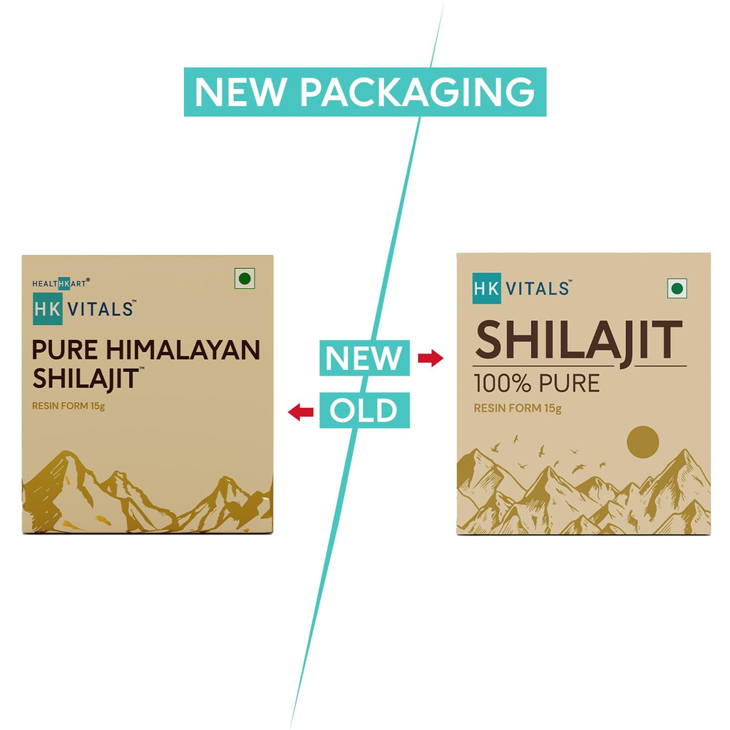 HealthKart HK Vitals Pure Himalayan Shilajit Resin (15g) | For Boosting Energy, Endurance & Stamina