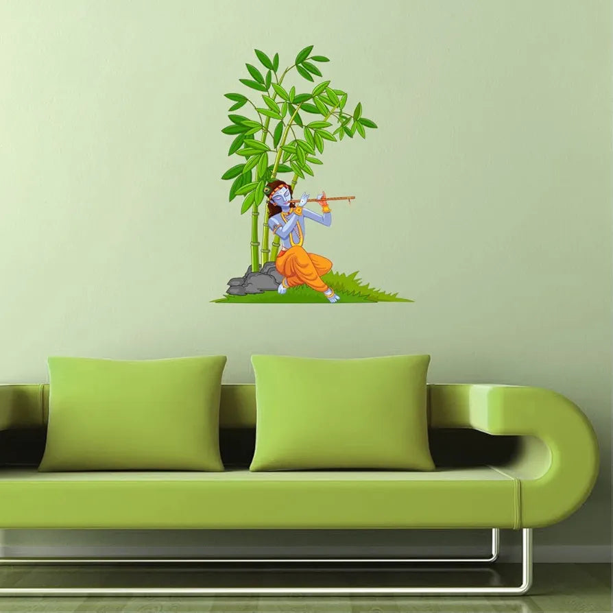 God & God's Vinyl Large Wall Reusable Self-adhesive Sticker Just Peel & Stick Size 50 or 60 Cm Code Gs776