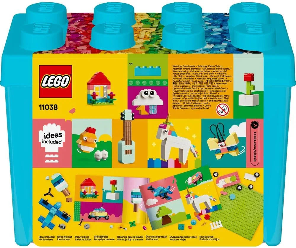 Lego Classic Vibrant Creative Brick Box Building Blocks Toy Set 11038 Building Block Toys for Kids, ‎850 Pcs