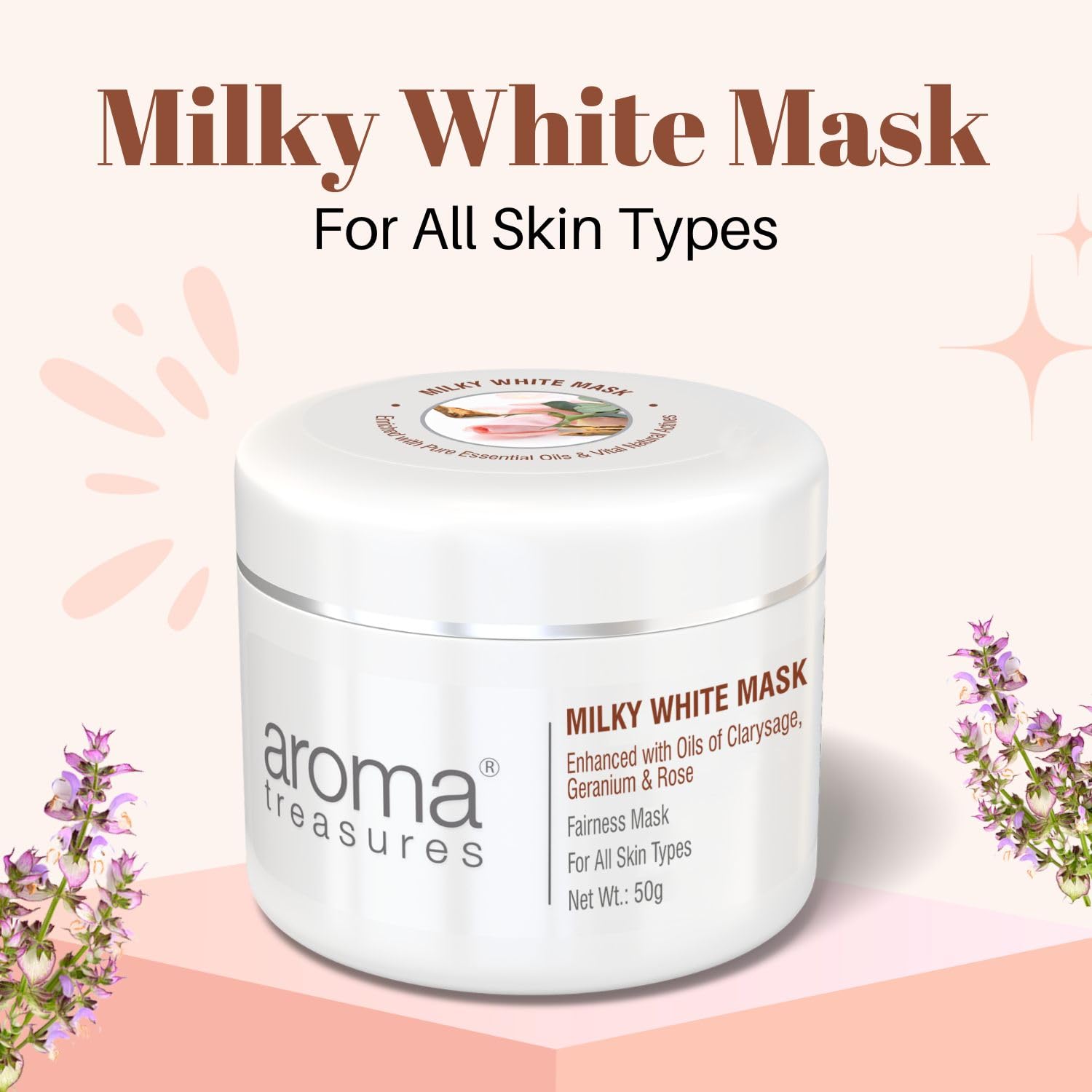 Aroma Treasures Aroma Treasures Milky White Mask, 50g