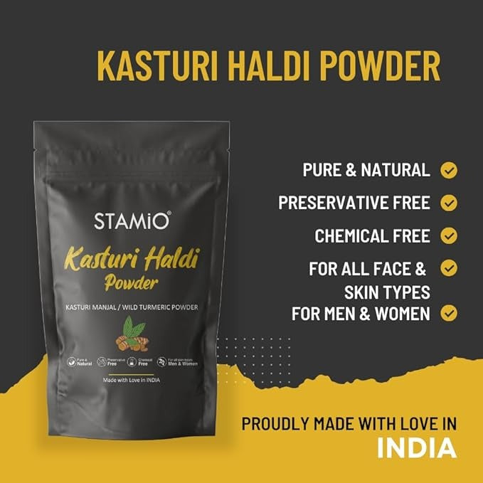 Stamio Kasturi Haldi Powder - 250 gms