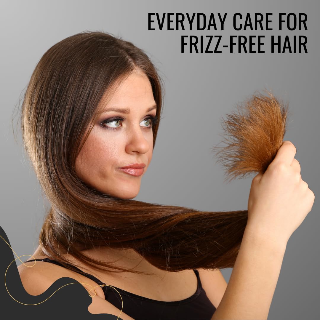 Smartdrops Keratin Shampoo for Frizzy & Dry Hair | Dandruff Care & Hair Fall Control | Repairs Damaged Hair | For Men & Women’s Hair Shampoo | 1 Ltr