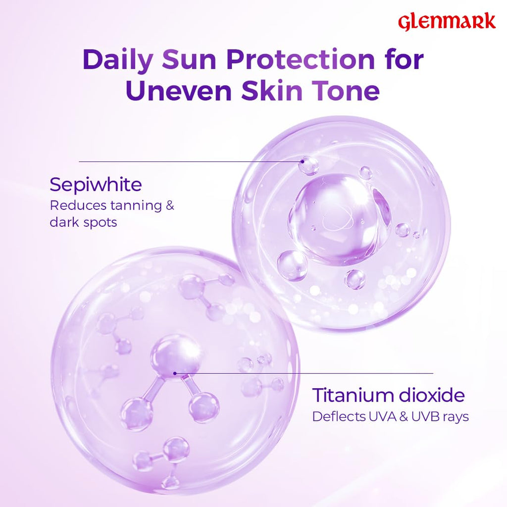 La Shield Lite SPF 50 PA+++ Mineral Sunscreen | Skin brightening in 3 Weeks| No White cast | Broad spectrum | Oil-free | PA +++ | Dermatologist Prescribed | All Skin types | 50g