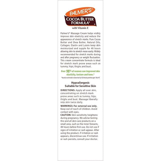 Palmer’s Cocoa Butter with vitamin E Massage Cream for Stretch Marks - 125 gms